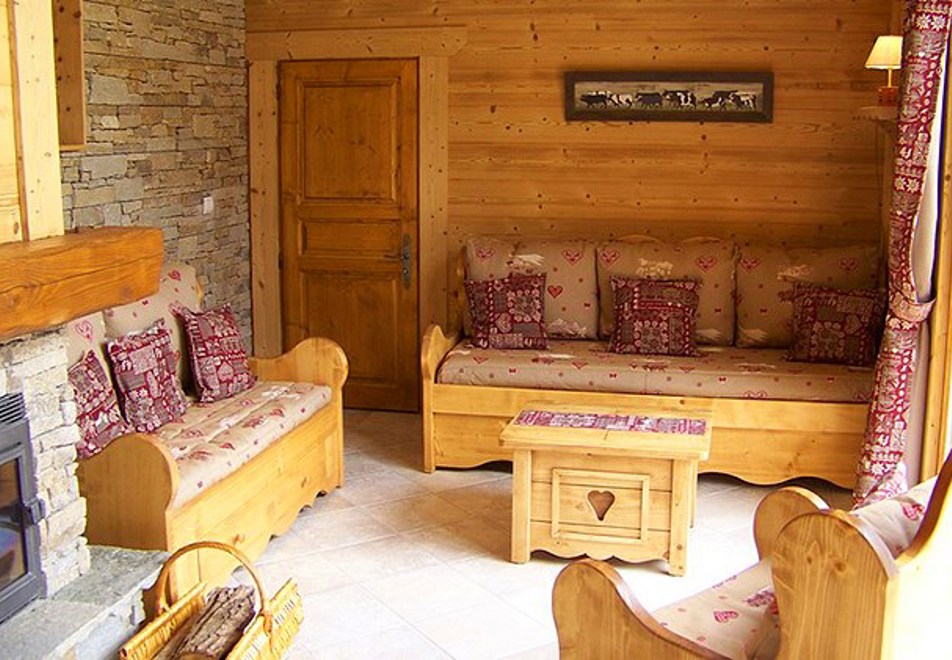 Chalet Alroc, Valloire (self catered chalet) - Lounge