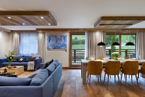 Annapurna, Les Gets (self catered apartments) - Typical 4 bed 8 Penthouse