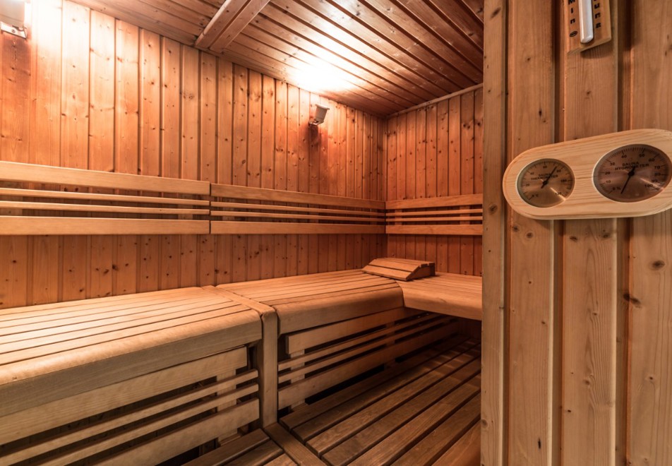 Residence & Spa Mont Blanc, Vallorcine (self catered apartments) - Sauna