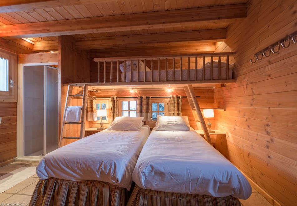 Velours, Chalets St Marcel, St Martin de Belleville (self catered chalet) - Bedroom