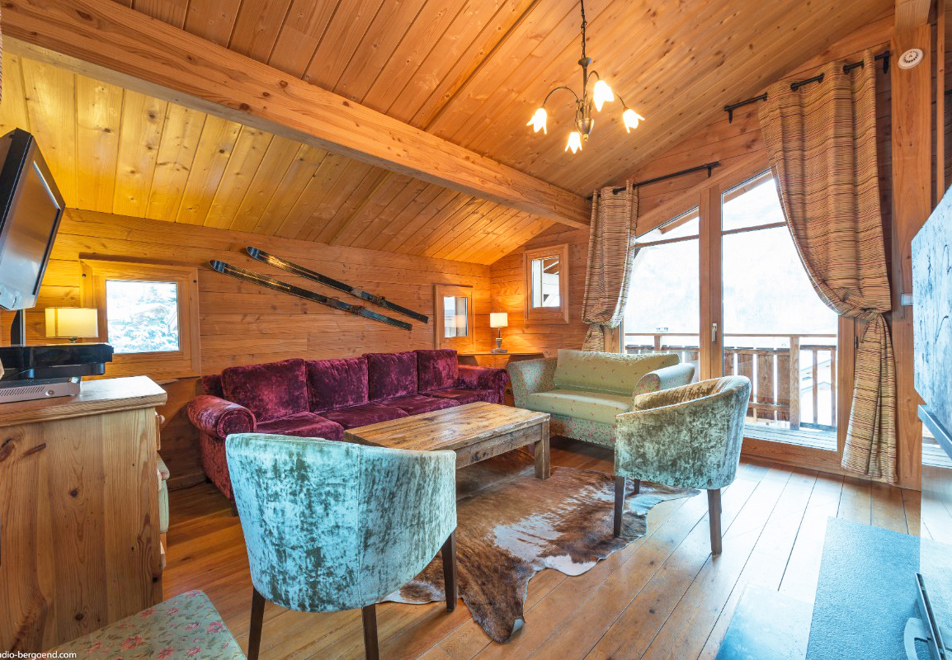 Velours, Chalets St Marcel, St Martin de Belleville (self catered chalet) - Living room
