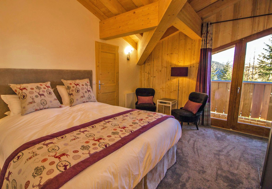 Angelonia, La Rosiere (Catered chalet) - Bedroom