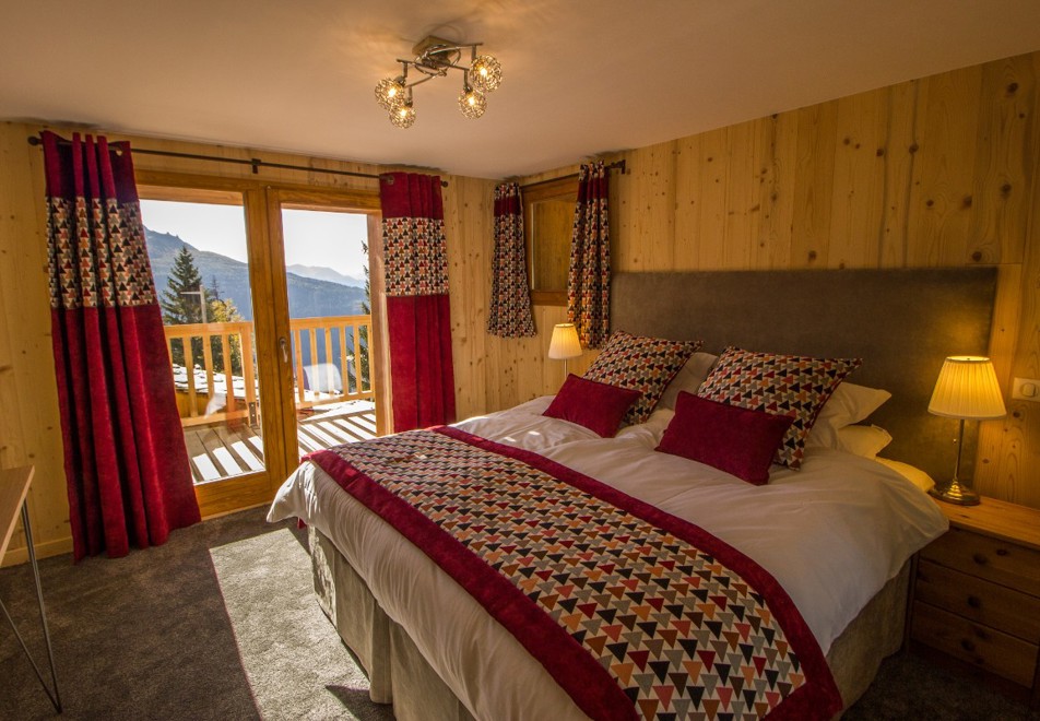 Angelonia, La Rosiere (Catered chalet) - Bedroom