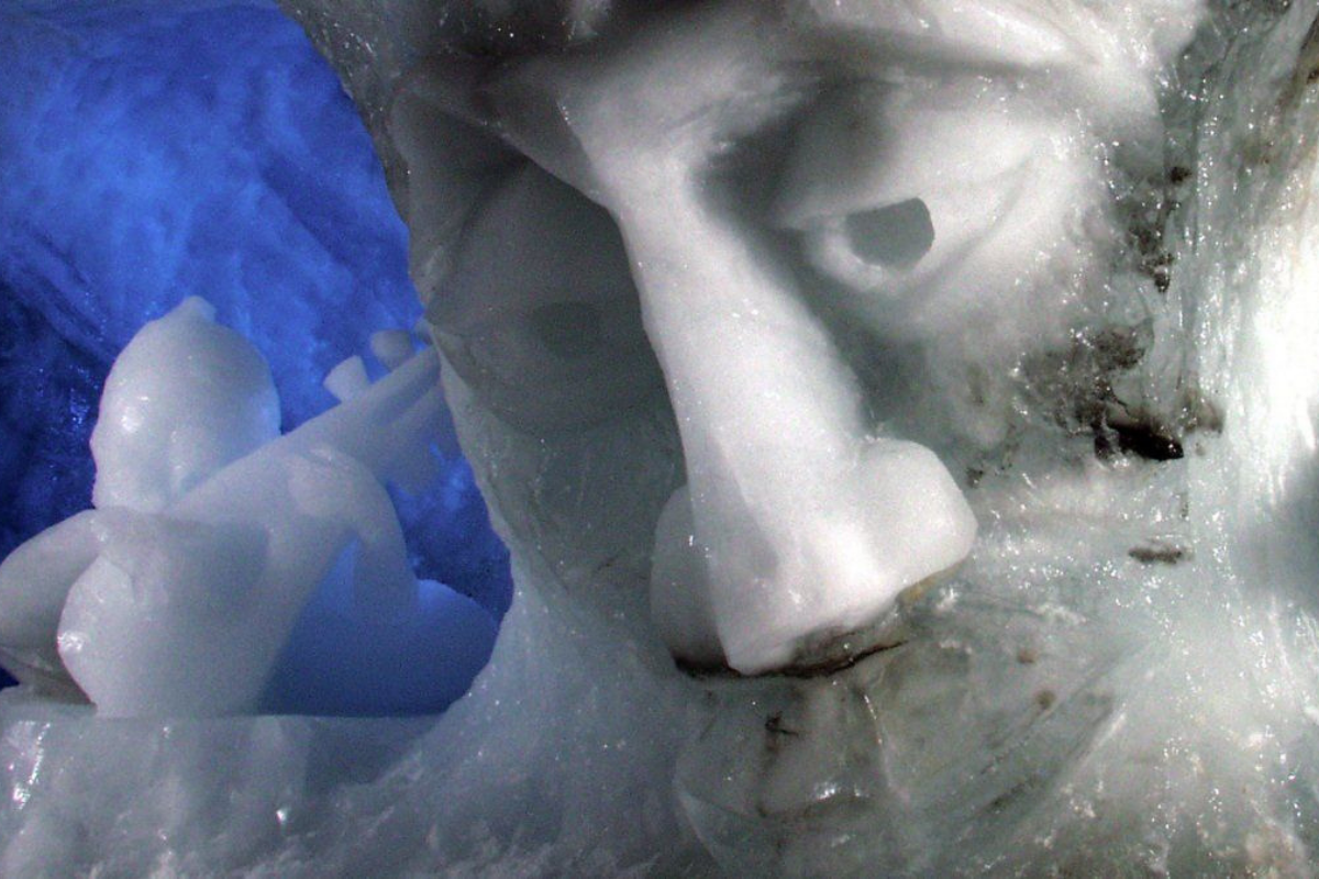 Ice Cave Les Deux Alpes