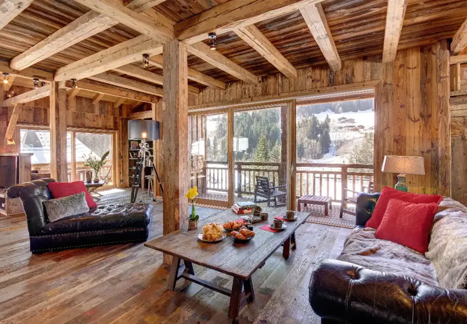 Chalet Claudine, Morzine (self catered chalet) - Lounge
