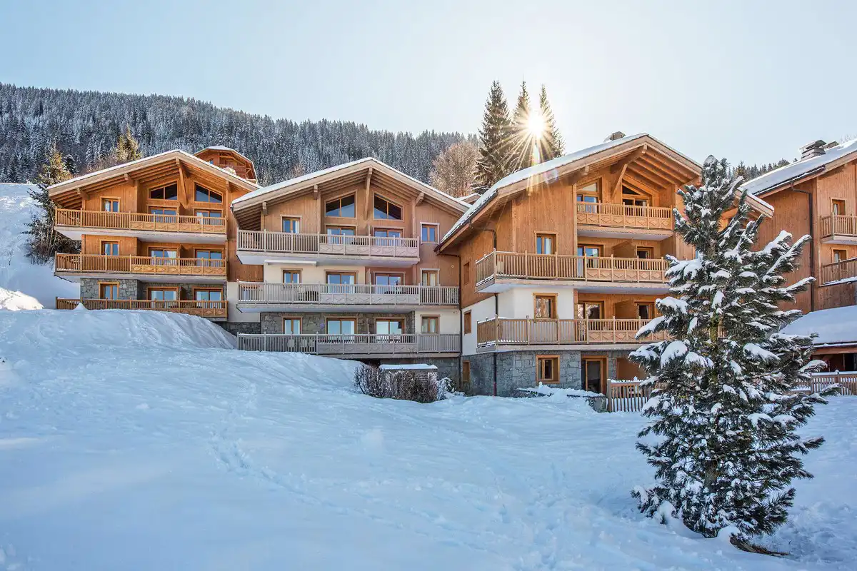 Les Chalets du Jouvence, Les Carroz (self catered apartments) - Main building