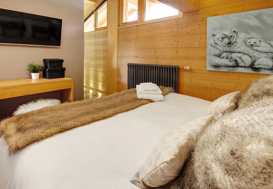 Chalet Enarpa, La Clusaz (chalet) - Double bedroom