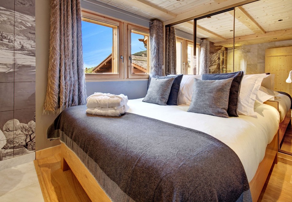 Chalet Enarpa, La Clusaz (chalet) - Double bedroom