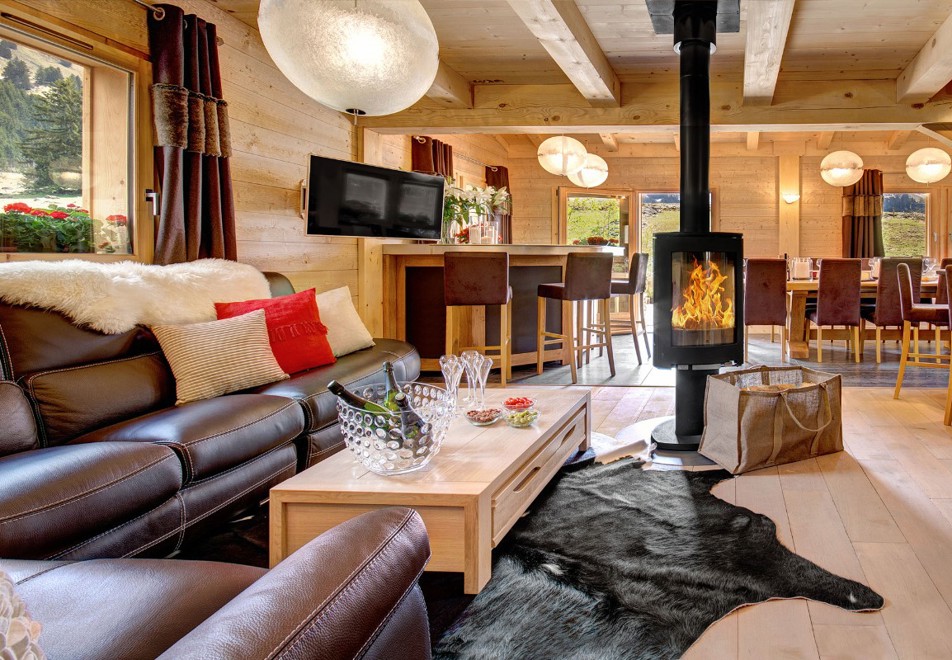 Chalet Enarpa, La Clusaz (chalet) - Lounge/diner