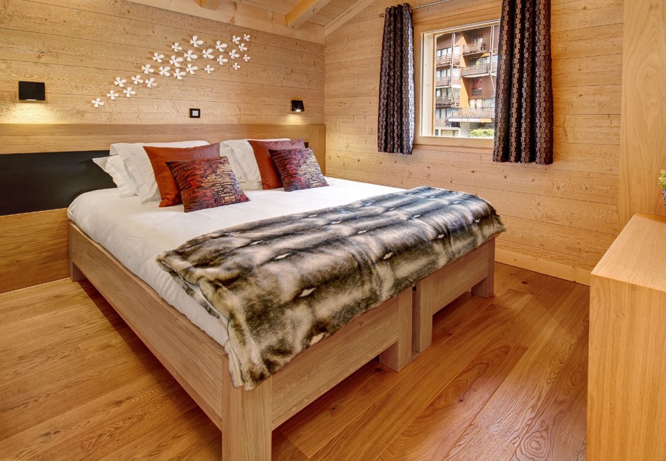 Chalet Enarpa, La Clusaz (chalet) - Double bedroom