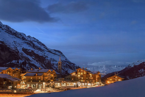 Tignes 1800 in Winter