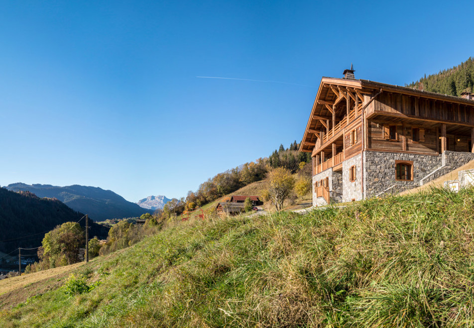 Chalet Julie, Grand Bornand (self catered chalet) - Stunning location