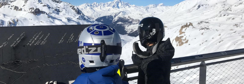 View of Mont Blanc from Tignes