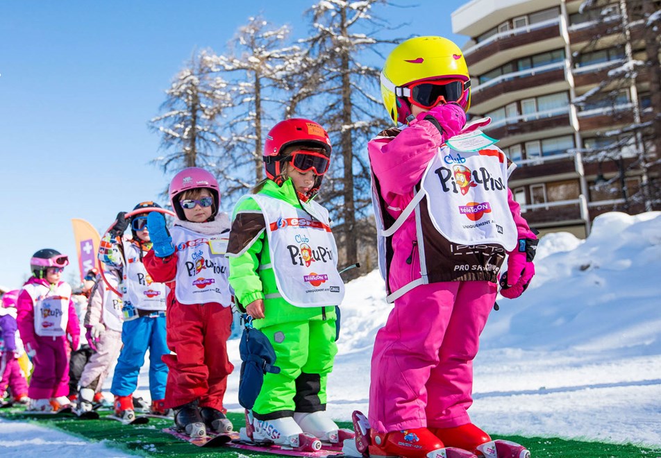 Vars resort - Piou Piou kids ski school