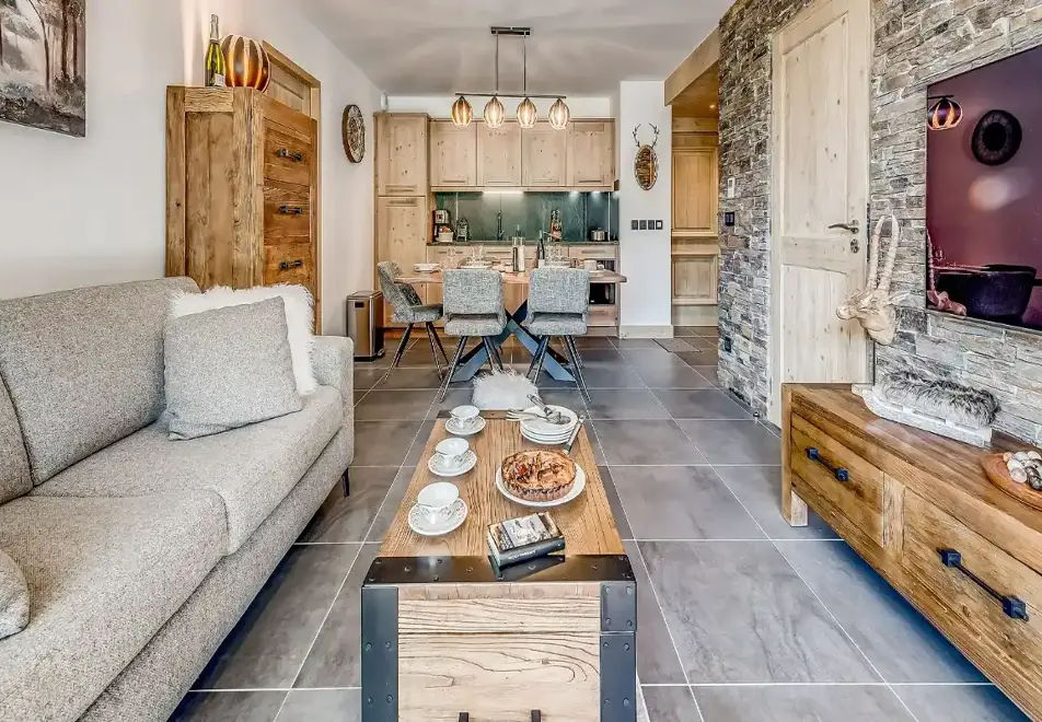 Nouveaux Alpages, Champagny (self catered apartments) - Apartment E2