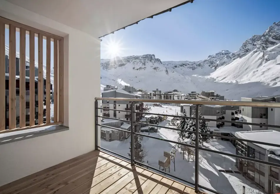 Le Quartz, Tignes Val Claret (self catered apartments) - Typical style of 501