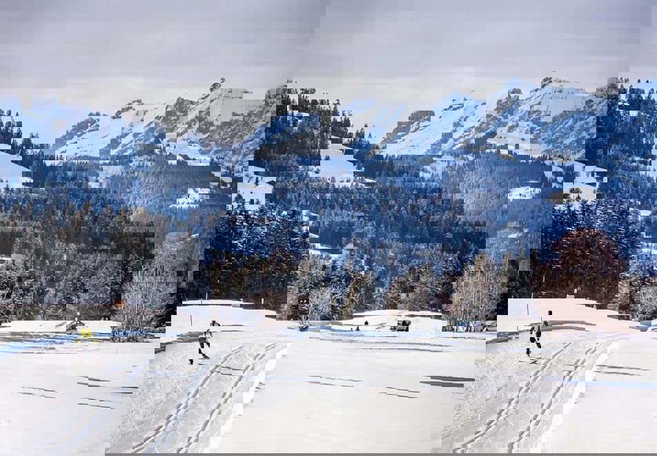 Nordic skiing in Megeve