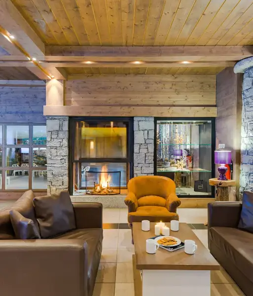 Les Fermes Emiguy, Les Gets (self catered apartments) - Residence reception