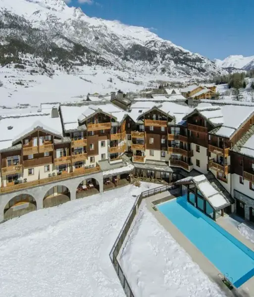 Les Alpages de Val Cenis, Val Cenis (self catered apartments) - Outdoor heated pool