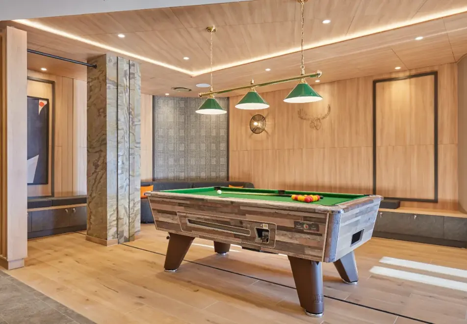 l'Ecrin Blanc, La Rosiere (self catered apartments) - Reception/lounge area