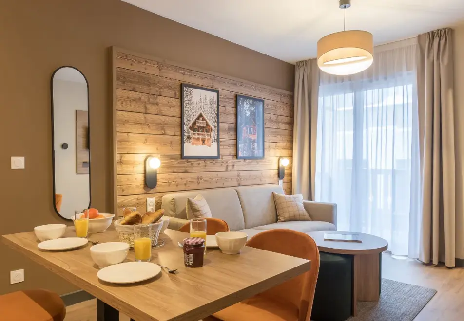 l'Ecrin de Vars, Vars (self catered apartments) - Typical apartment style