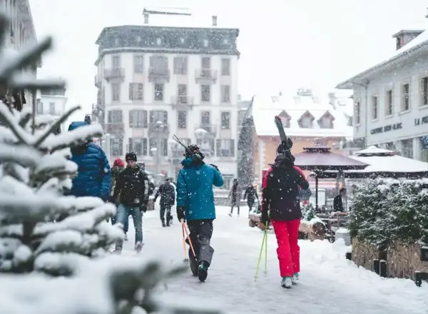 Chamonix town centre