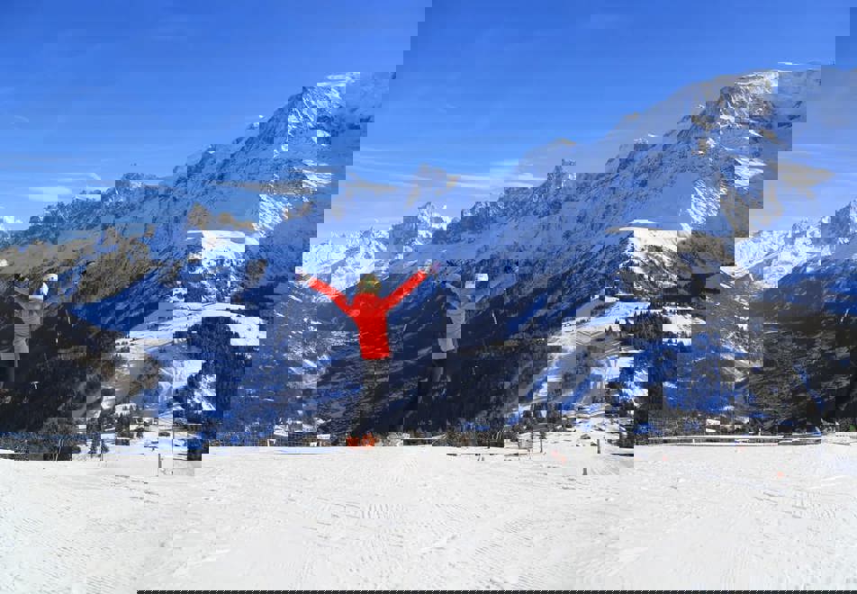 Les Houches ski slopes