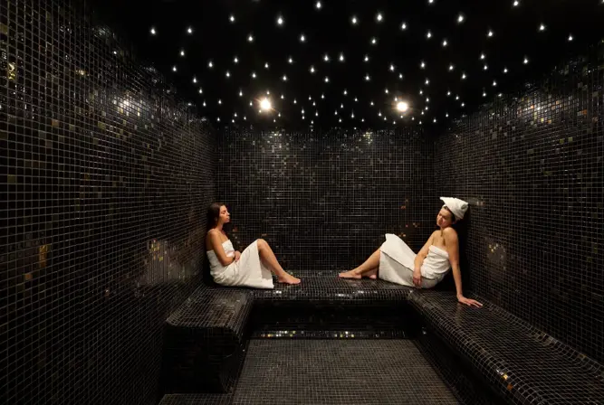 Alpen Valley hotel - Combloux - steam room.webp