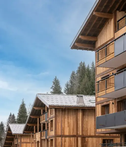 Laska, Les Contamines (self catered apartments) - Exterior shot in summer