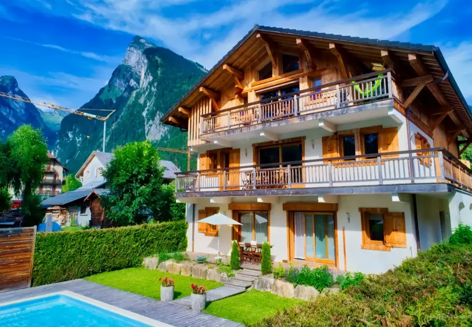 Rose, Samoens (self catered apartments) - Outdoor pool (summer only)