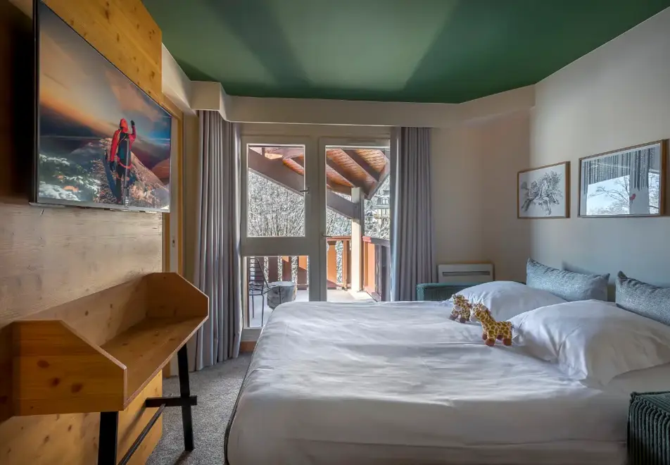 Hotel Lykke, Chamonix (hotel) - Typical superior room style