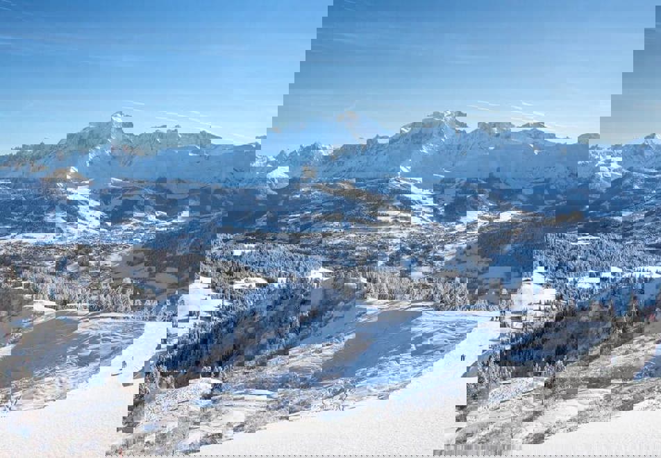 Combloux ski area (©Rickards)