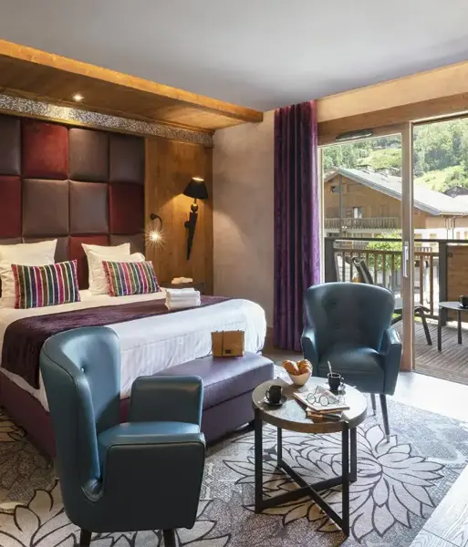 Suites d'Alexane, Samoëns (hotel) - Typical deluxe room style