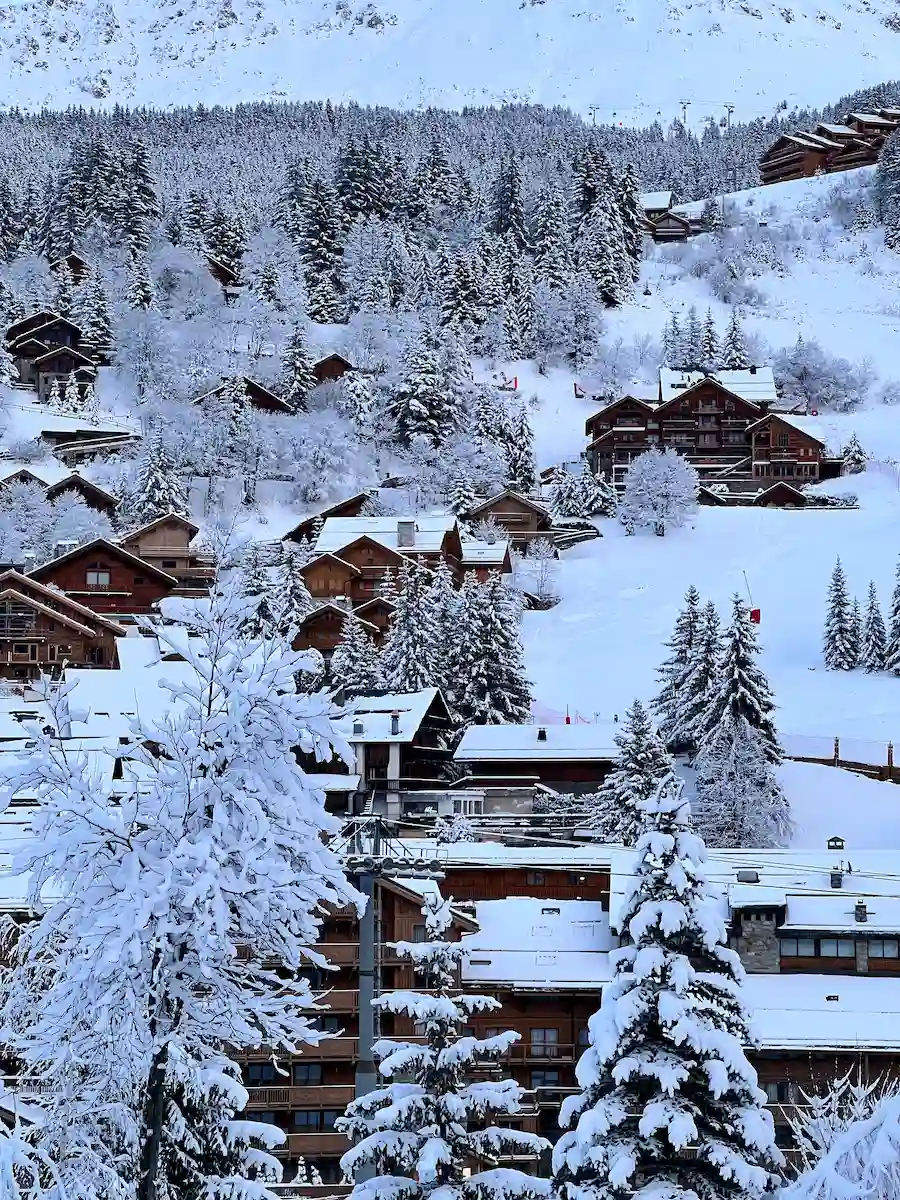 Meribel Dec 24 View From Chalet Harmony 3