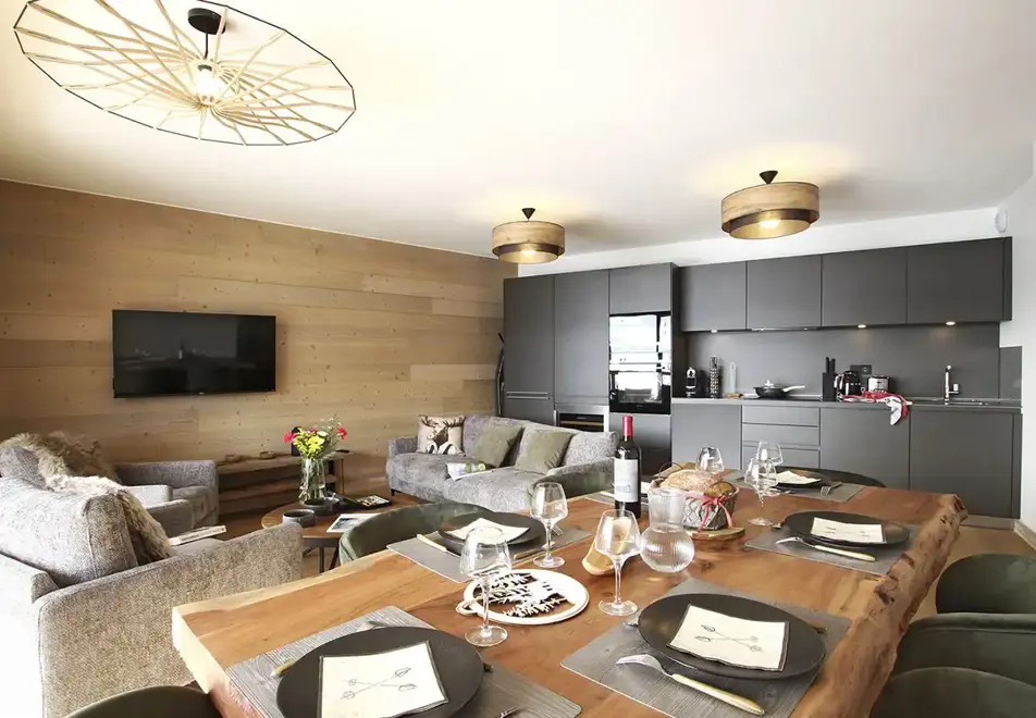 Phoenix A, Alpe d'Huez (self catered apartments) - Typical apartment style