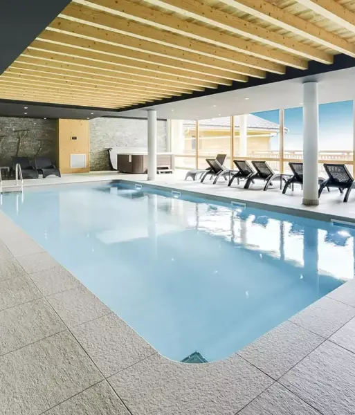 Les Fermes du Mont Blanc, Combloux (self catered apartments) - Indoor heated pool
