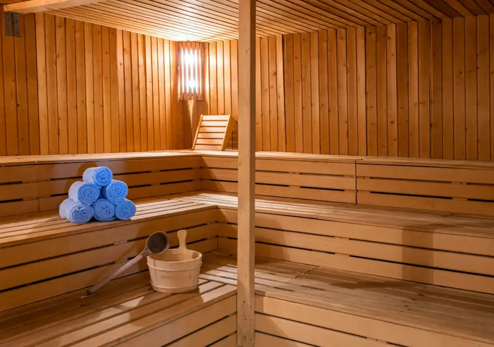 Les Suites du Montana-Tignes-Sauna (©Pascale Beroujon).webp