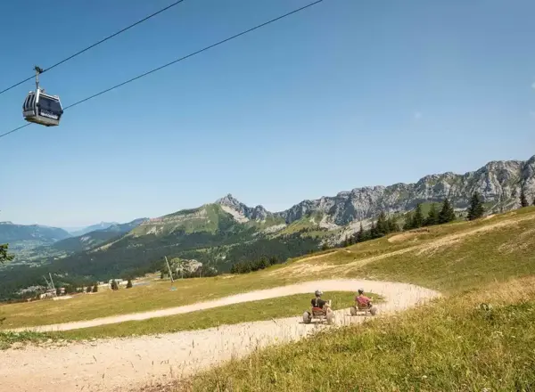 Mountain karting at Villard de Lans