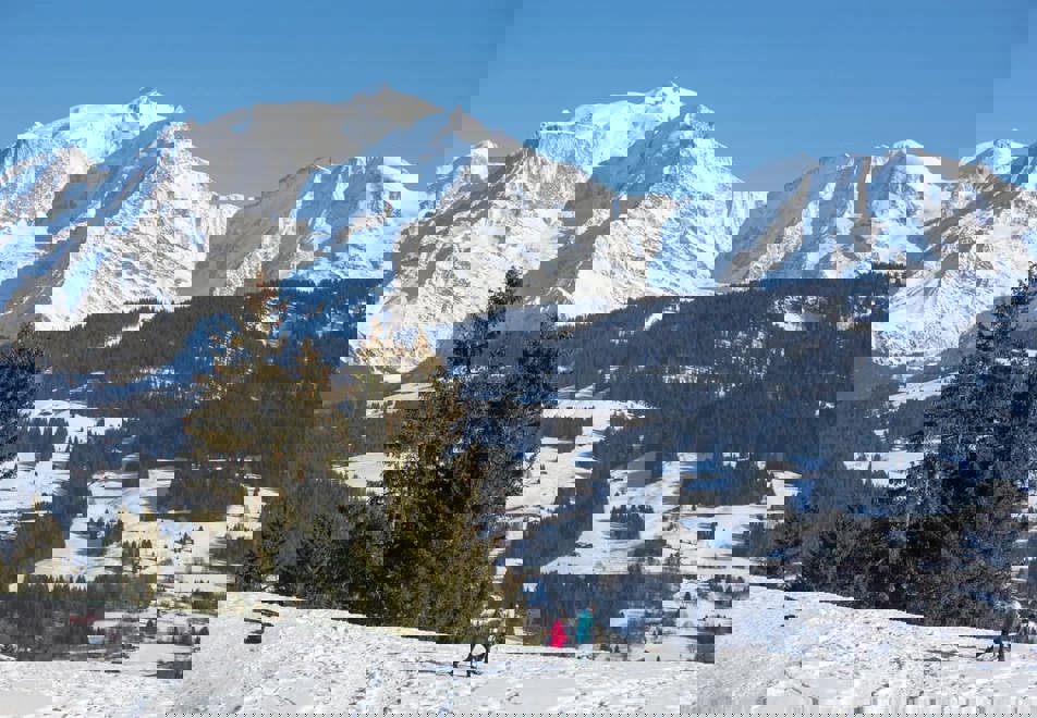 Combloux ski slopes