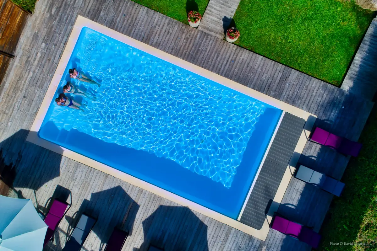 Rose, Samoens (self catered apartments) - Outdoor pool (summer only)