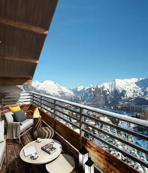 Le Caprice Blanc, La Toussuire (self catered apartments) - Artists impression