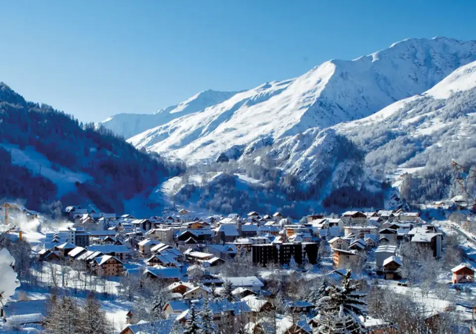 Valloire village centre.webp