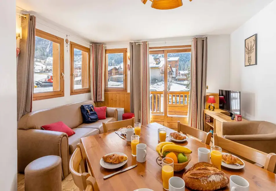 Les Jardin de la Vanoise, Pralognan-la-Vanoise - Typical 2 bedroom alcove 8 apartment