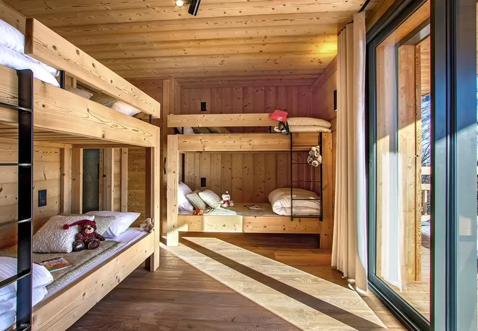 Le Lynx, Les Deux Alpes (self catered chalet) - Bunk room