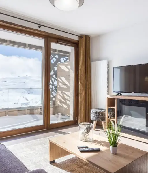 Les Chalets des Cimes, Les Saisies (self catered apartments) - Typical apartment (©ManuReyboz)