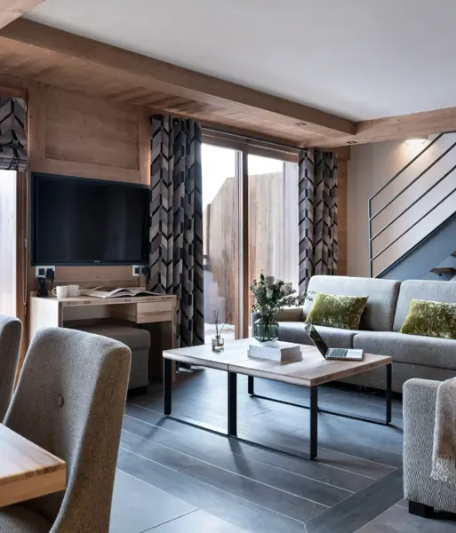Alpen Lodge, La Rosière (self catered apartments) - Typical apartment style