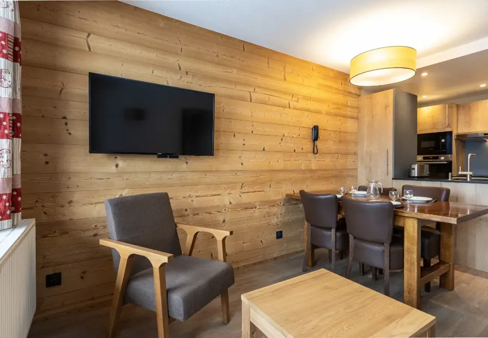 Les Balcons de Belle Plagne, Belle Plagne (self catered apartments) - Typical 2/4 apartment style