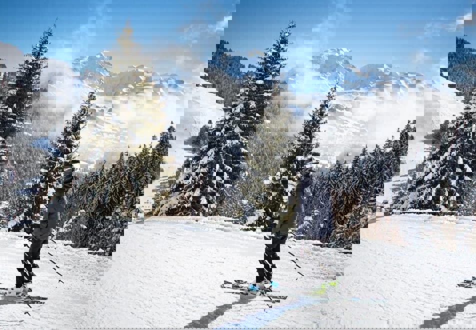 Combloux ski area (©Rickards)
