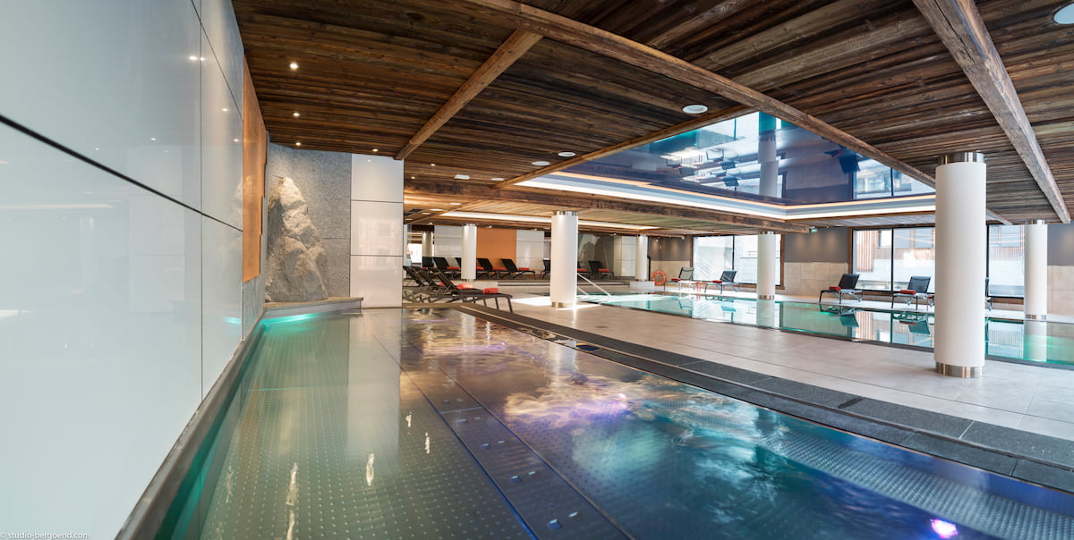 Swimming Pool At Cristal De Jade In Chamonix