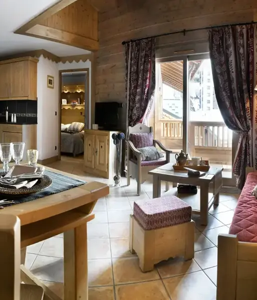 Les Clarines, Les Menuires (self catered apartment) - Typical apartment